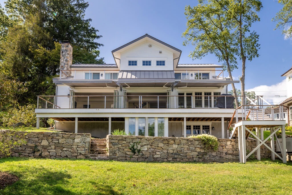 new waterfront house